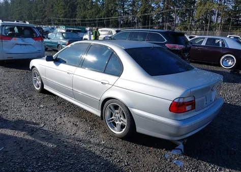 2001 BMW 540I z USA, uszkodzony, nr VIN WBADN53441GC97538